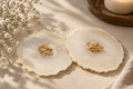 Cream & Gold Coasters