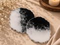 Black, White & Silver Coasters